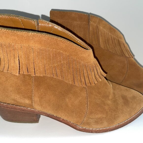 JOIE Camel Boot - Fringe Bootie Makena - Picture 9 of 16